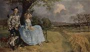 Thomas Gainsborough Mr and Mrs Andrews France oil painting artist